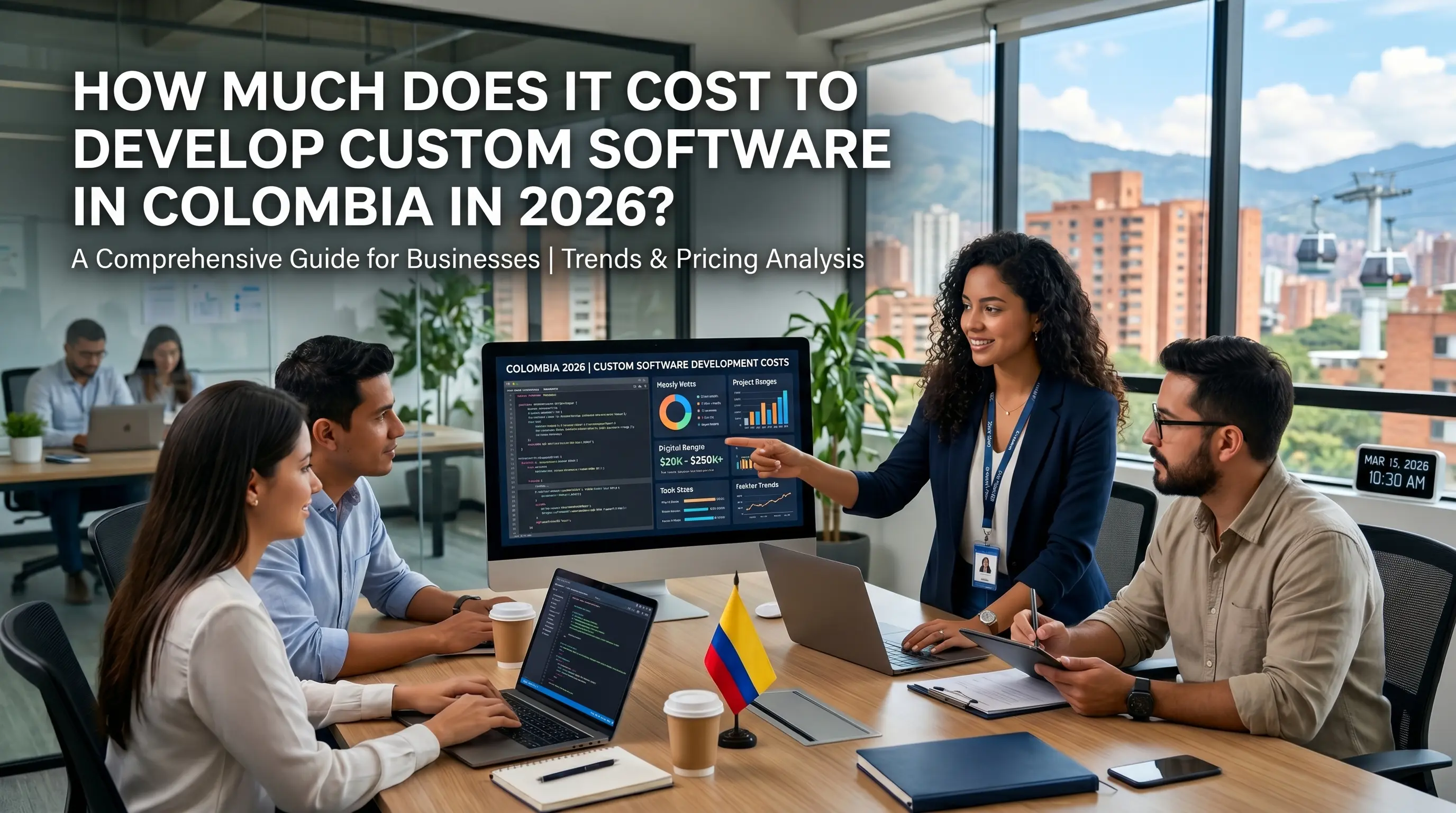 ¿Cuánto cuesta desarrollar software a la medida en Colombia en 2026?