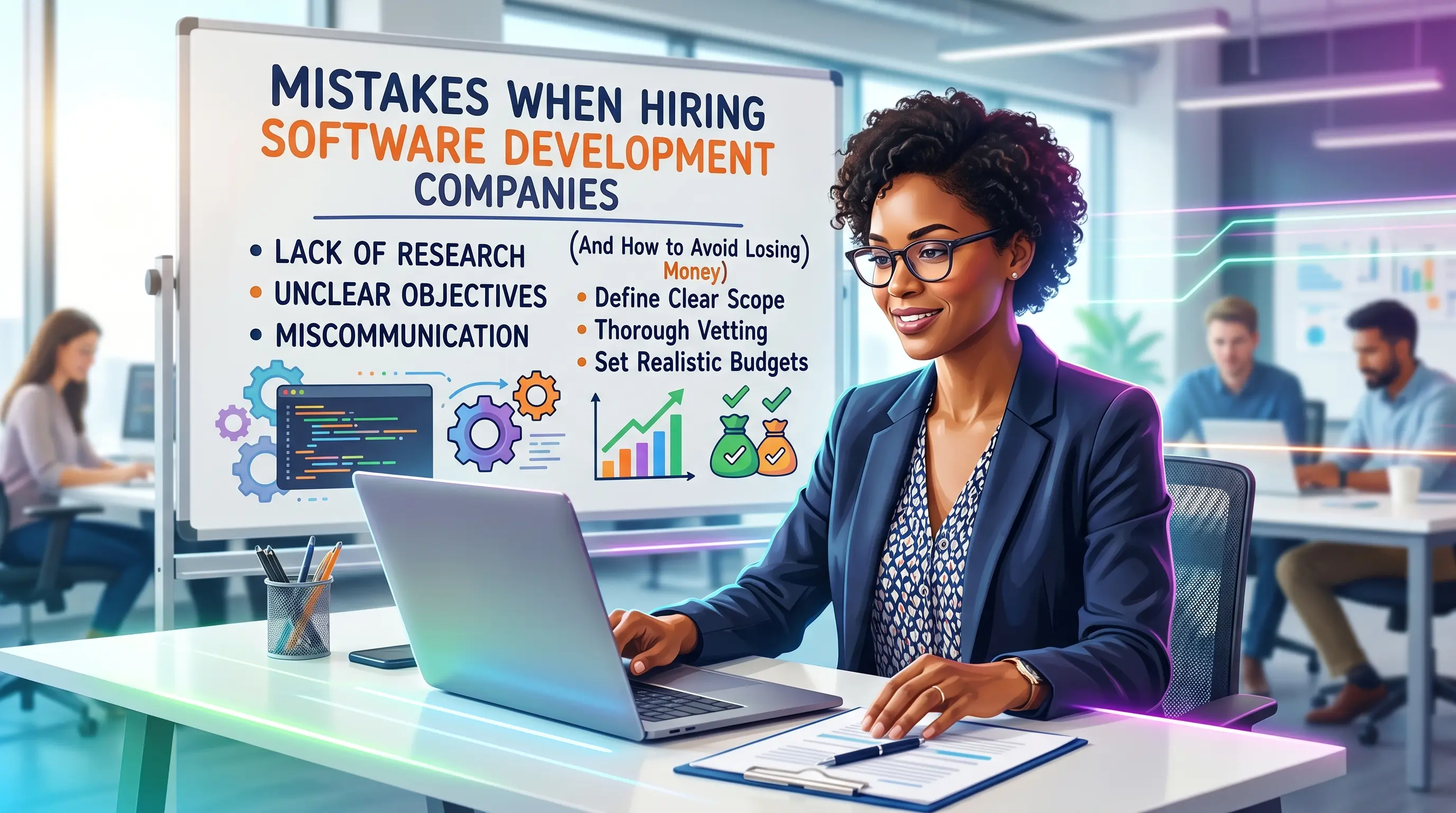 Errores al contratar desarrollo de software (y cómo evitar perder dinero)