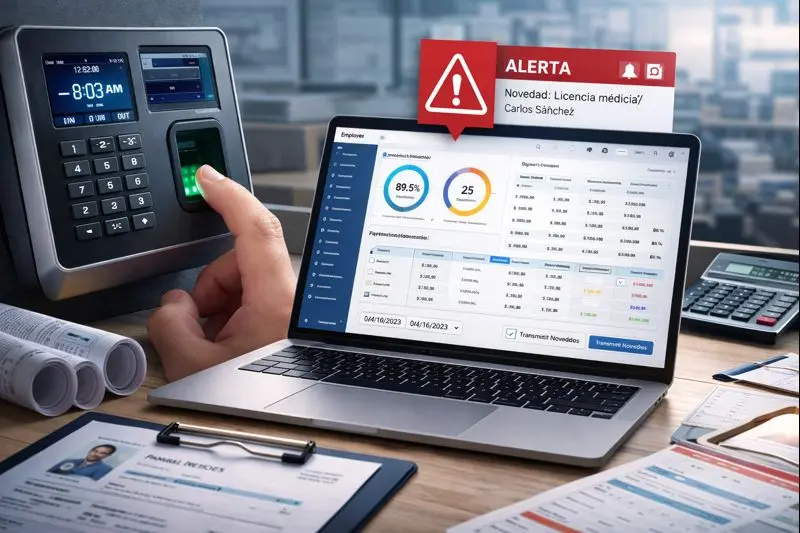 Sistema de Control de Personal y Asistencia Biométrica